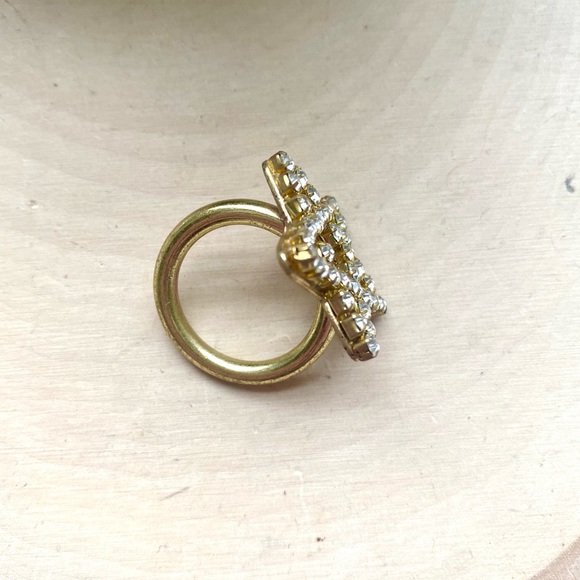 NEW Anthropologie x Lena Bernard Star Statement Ring Gold Size 7 - Picture 13 of 15